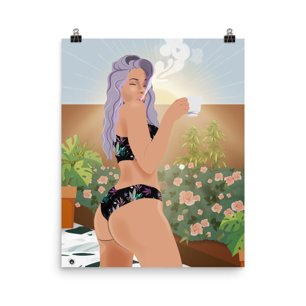 Coffee and Cannabis Poster