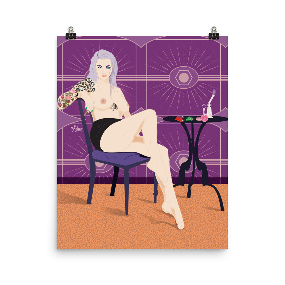 Selfie Pin-Up The Mistress Poster