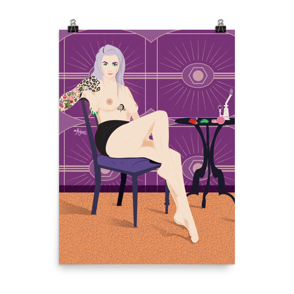 Selfie Pin-Up The Mistress Poster