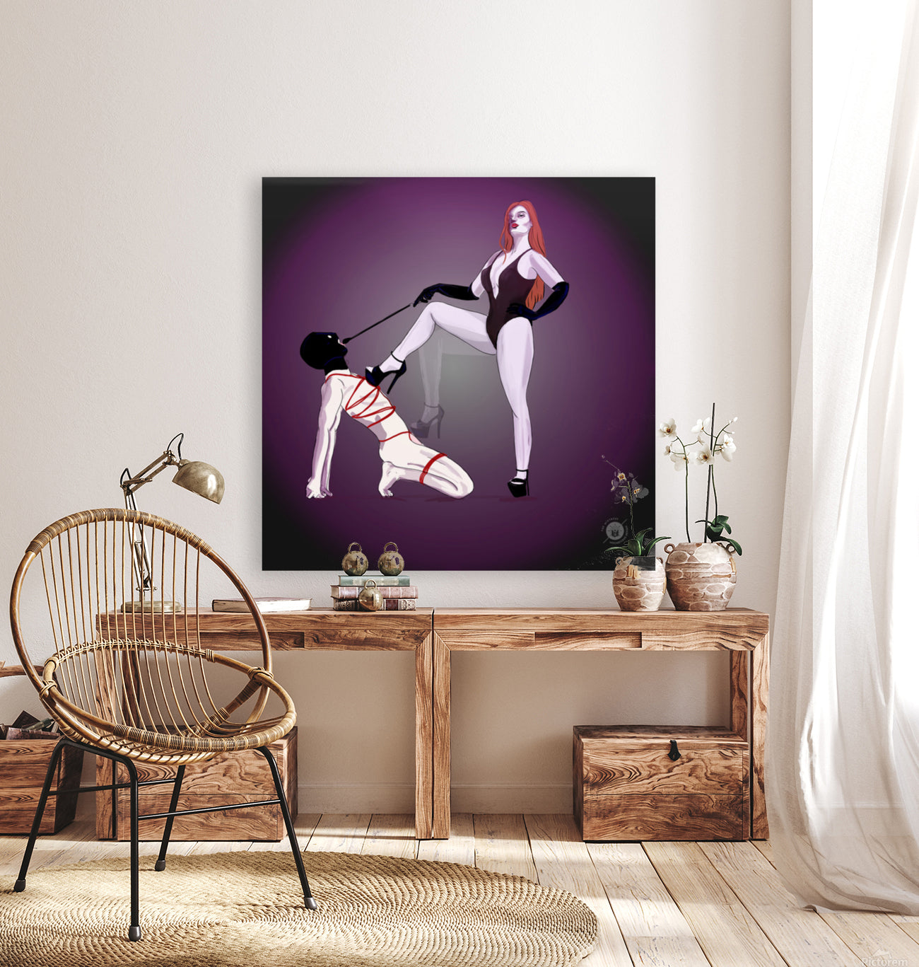 Giclée Stretched Canvas Print