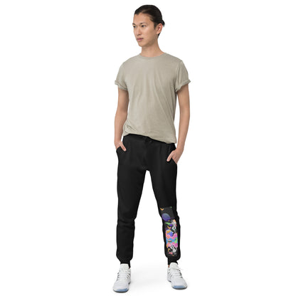 Pizza Unisex fleece sweatpants